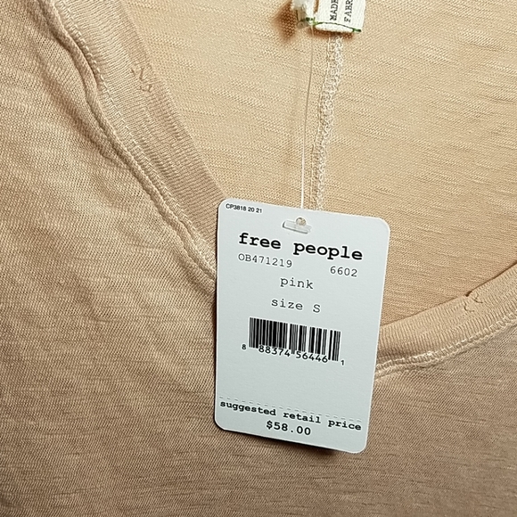 We The Free V-Neck Distressed Tee - Picture 7 of 7